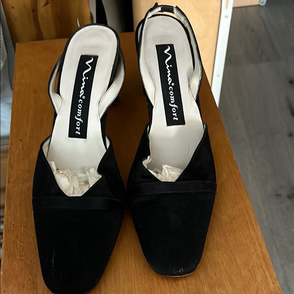 Nima comfort chunky heel vintage